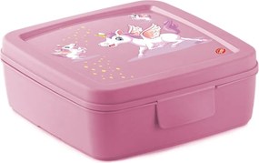 Cutie de gustări pentru copii roz Unicorn – Snips