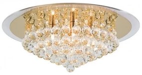Plafoniera eleganta cristal K9 diam. 50cm Gloria DLU 2378/6/50 gold OR