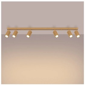 Spot auriu 6,5x117 cm Gleam – Sollux