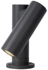 Lampă LED de exterior Lucide 27893/05/29 TATUM LED/5W/230V IP65 14 cm antracit