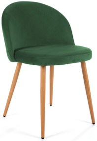 Scaun de sufragerie Saffron (Verde închis). 1069495