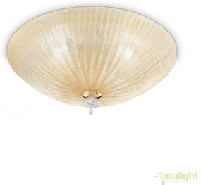 Plafoniera eleganta diametru 60cm SHELL PL6, Amber 140193
