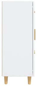 Servanta, alb, 69,5x34x90 cm, lemn compozit 1, Alb