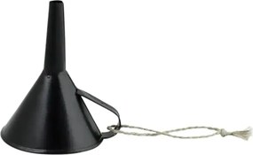 Ulei de lampă pentru lămpi cu petrol, 1 litru, cu pâlnie neagră mată inclusă, Strömshaga, „Lamp Oil &amp; Funnel"