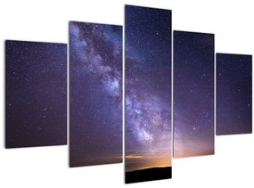 Tablou Cu privire la univers (150x105 cm)