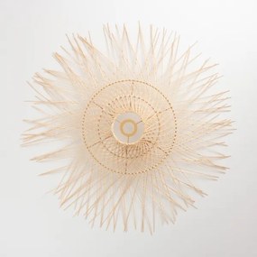 Brilagi - Lustră LED CERIA BOHO pe cablu, 1xE27/40W/230V, Ø 70 cm, bambus