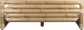 Pat din bambus și rattan, 180x200 cm, „Bali”