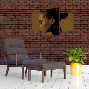 Tablou - Femeie în profil (90x60 cm)