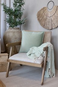 Vas decorativ din teracotă, aspect antichizat, Lourdes, H84 cm
