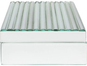 Cutie de bijuterii din sticla Elegant Silber 16x16 cm