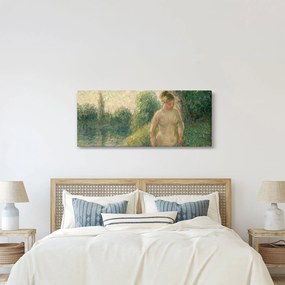 Tablou - Camille Pissarro, The Bather, reproducere (120x50 cm)