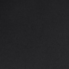 Scaune de bucatarie pivotante, 6 buc., negru, material textil 6, Negru