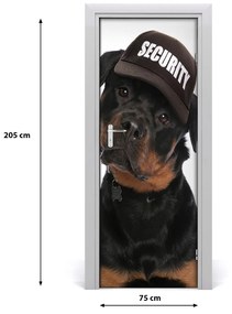 Autocolante pentru usi Rottweiler