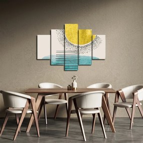 Tablou - pictură abstractă de plajă N⁰2 (150x105 cm)