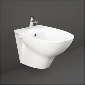 Set vas wc suspendat cu capac softclose si bideu Rak Ceramics Morning Rimless