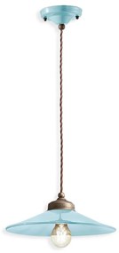 Pendul design retro realizat manual din ceramica si metal COLORS