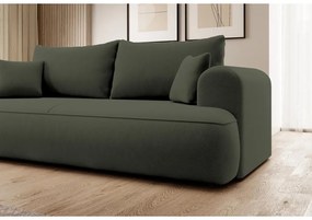 Canapea trei locuri Olivo S  (verde + negru). 1100557