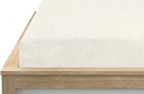 Cearsaf Frote EXCLUSIVE crem deschis 90 x 200 cm