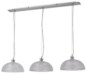 Lustra cu 3 pendule design clasic PETRINA crom satin 5460 RX