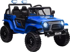 AIYAPLAY Mașină Offroad pentru Copii 3-6 Ani 12V cu Telecomandă Albastru | Aosom Romania