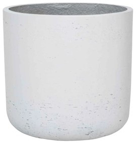 Jardiniera Charlie, culoare alb antic, dimensiuni multiple - PotteryPots Mărime: XS - v. 11.5 cm, ⌀ 12 cm