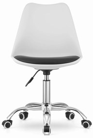 Scaun de birou alb-negru, PANSY