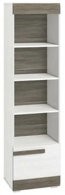 Blanco 04 (Biblioteca) Snowy Pine/Mdf New Grey&
