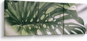 Tablou - Lista de monștri (cu ceas) (90x30 cm)