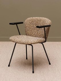 Scaun dining, din stofa, Replica