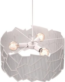 Lustră suspendată CAMO 3xE27/15W/230V bej
