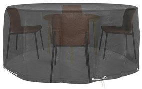 3155358 vidaXL Huse mobilier de grădină, 2 buc., 10 ocheți, rotund, Ø230x90 cm
