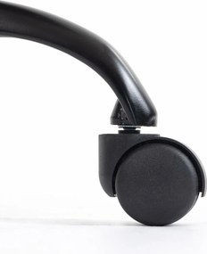 HOMCOM Scaun de Birou Rotativ din Piele PU, Funcție Legănare, Spătar Înalt, Reglabil pe Înălțime, Suportă 120 kg, Negru | Aosom Romania
