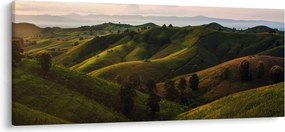 Tablou - Priveliște spre dealurile din Thailanda (120x50 cm)
