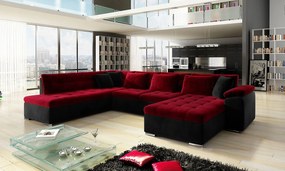 Colțar Talina cu funcție de dormit (Dreapta U) (Kronos 02 + Kronos 07 + Kronos 02). 1059442