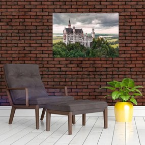 Tablou - Castelul pe stânci (90x60 cm)