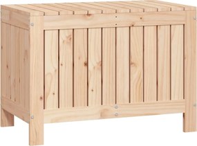 vidaXL Cutie de depozitare grădină, 76x42,5x54 cm, lemn masiv de pin