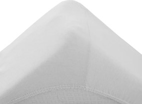 Cearsaf jersey Culoare alb, 90 x 200 cm LA REDUCERE