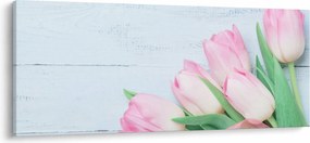 Tablou - Buchet de lalele (120x50 cm)