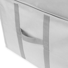 Cutie de depozitare pentru haine din material textil cu vacuum/cu pereți întăriți 56x42x33 cm Granit – Compactor