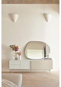 Comodă TV bej-crem 180x56 cm Nube – Teulat