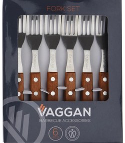 Set 6 furculiţe de friptură VAGGAN BBQ EXCELLENT