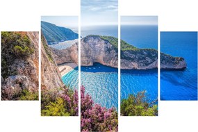 Tablou - Plaja Navagio, Grecia (150x105 cm)