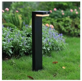 Lampă LED solară Zuma Line PT33813 GRID LED/4,5W/2000 mAh IP44 negru