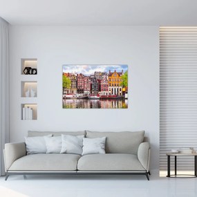Tablou - Amsterdam, case de dans (90x60 cm)