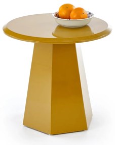 Masuta de cafea Loca mustarie ø50/h47 cm