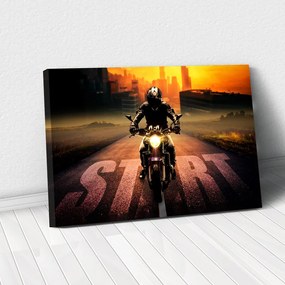 Tablou Canvas - Moto 40 x 65 cm