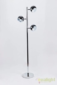 Lampadar modern design metalic cromat Trinton