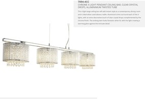 Lustra eleganta design modern Elise 4L 7094-4CC SRT