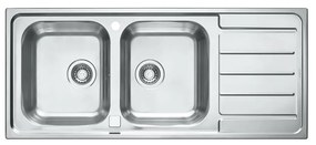 Chiuveta inox Alveus Line Maxim 100 Satin 116x50 cm