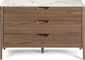 Comoda cu trei sertare, design elegant Glayds AC-CP1806-C